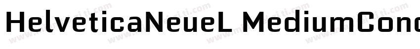 HelveticaNeueL MediumCond字体转换